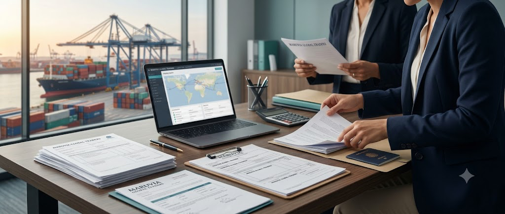 Professional export documentation